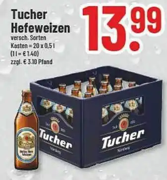 trinkgut Tucher hefeweizen Angebot