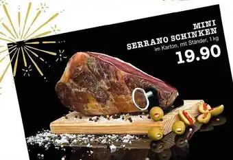 Edeka Zurheide Mini serrano schinken Angebot