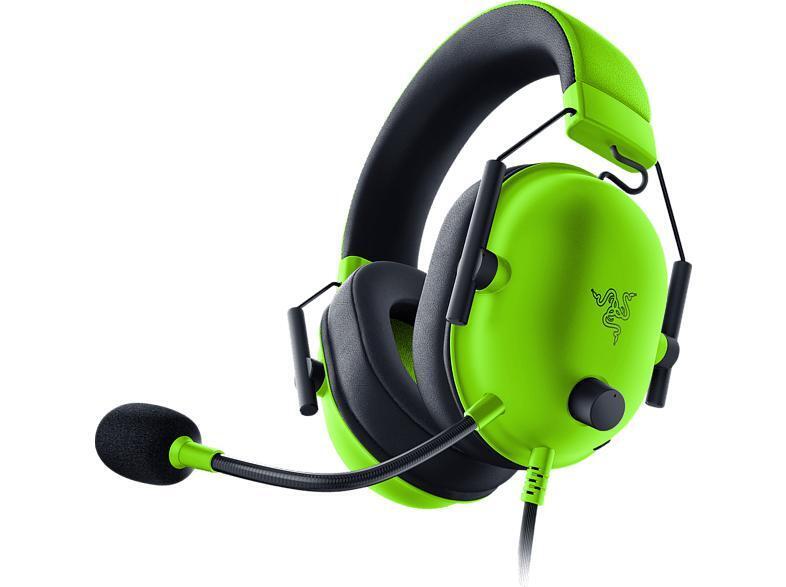 Razer blackshark v2 x, overear gaming headset grün Angebot bei Saturn