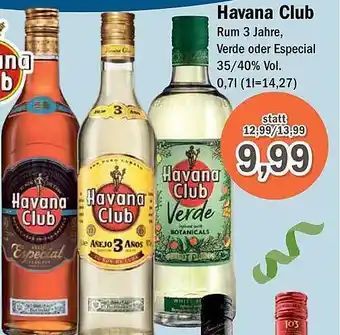 Aktiv Irma Havana club Angebot