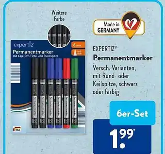 Aldi Süd Expertiz permanentmarker Angebot