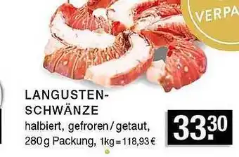 Edeka Zurheide Langusten-schwänze Angebot