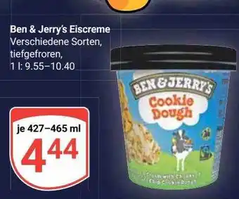 Globus Ben & jerry's eiscreme Angebot