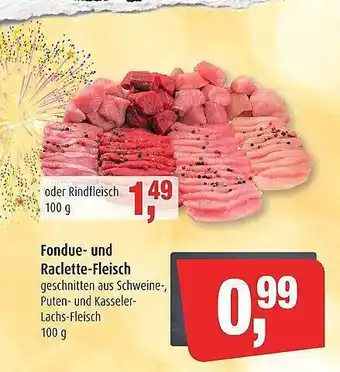 Markant Fondue- und raclette-fleisch Angebot