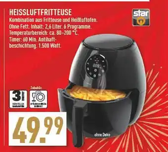 Marktkauf Star q heissluftfritteuse Angebot