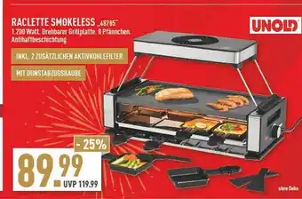 Marktkauf Unold raclette smokeless „48785“ Angebot