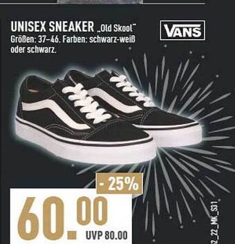 Marktkauf Vans unisex sneaker „old skool“ Angebot