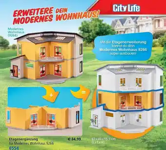 Playmobil City life etagenergänzung 6554 Angebot