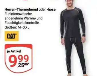 Globus Herren-thermohemd oder -hose Angebot