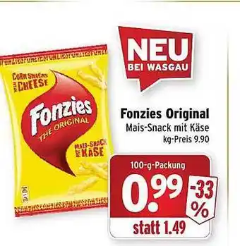 Wasgau Fonzies original Angebot