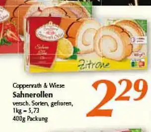 inkoop Coppenrath & wiese sahnerollen Angebot