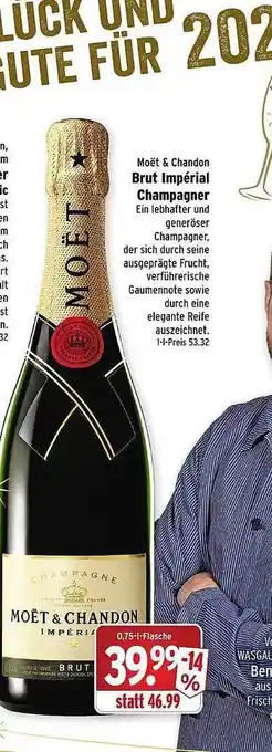 Wasgau Moët & chandon brut impérial champagner Angebot