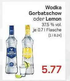 akzenta Wodka gorbatschow oder lemon Angebot