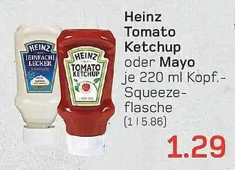 akzenta Heinz tomato ketchup oder mayo Angebot