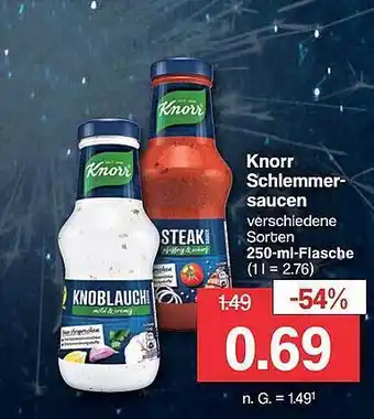 Famila Nord West Knorr schlemmersaucen Angebot