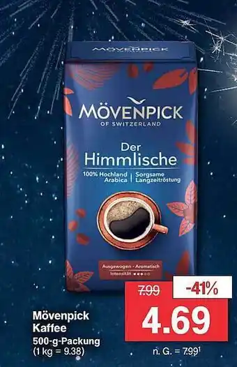 Famila Nord West Mövenpick kaffee Angebot