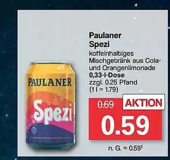 Famila Nord West Paulaner spezi Angebot