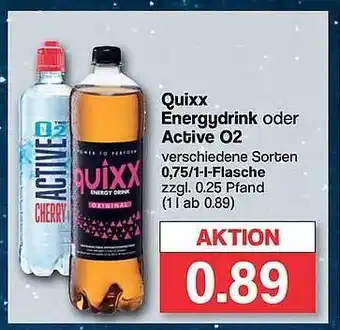 Famila Nord West Quixx energydrink oder active 02 Angebot