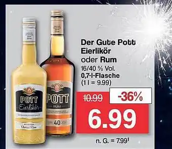 Famila Nord West Der gute pott eierlikör oder rum Angebot