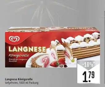 Marktkauf Langnese königsrolle Angebot