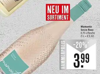 Marktkauf Momente secco rose Angebot