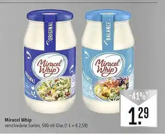 Marktkauf Miracel whip Angebot