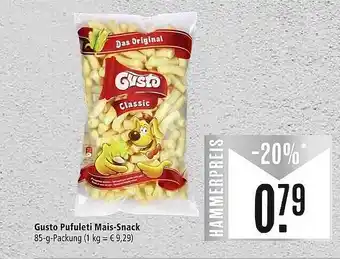 Marktkauf Gusto pufuleti mais-snack Angebot