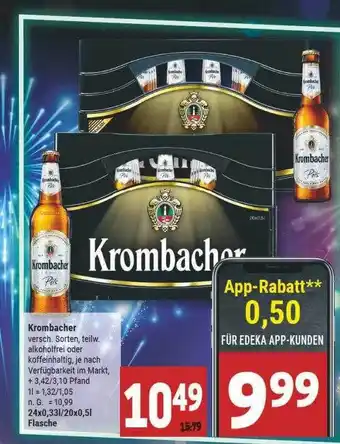 Marktkauf Krombacher Angebot
