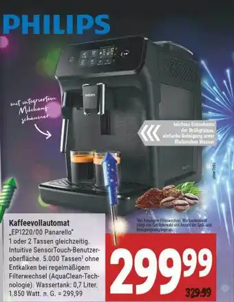 Marktkauf Philips kaffeevollautomat „ep1220-00 panarello“ Angebot