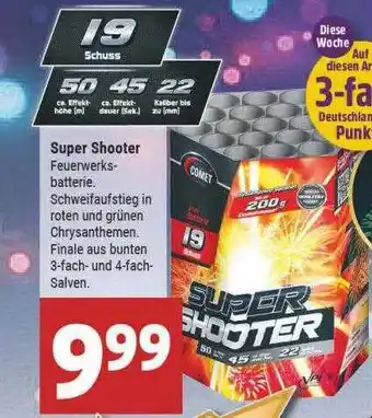 Marktkauf Comet super shooter Angebot