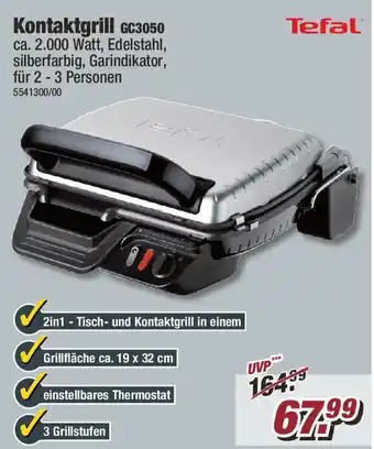 Poco Tefal Kontaktgrill GC3050 Angebot