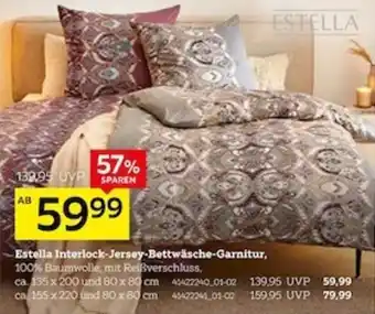 XXXLutz Estella Interlock Jersey Bettwäsche Garnitur Angebot