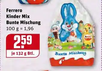 REWE Ferrero Kinder Mix Bunte Mischung 132g Angebot