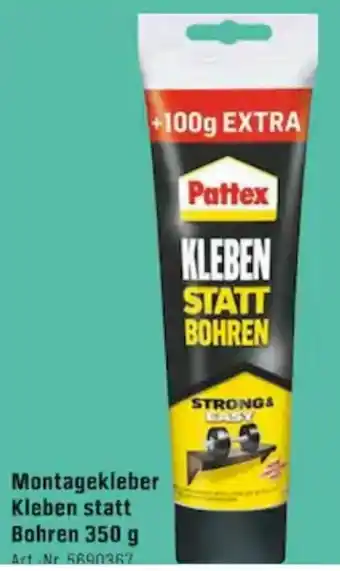 OBI Pattex Montagekleber Kleben statt Bohren 350 g Angebot