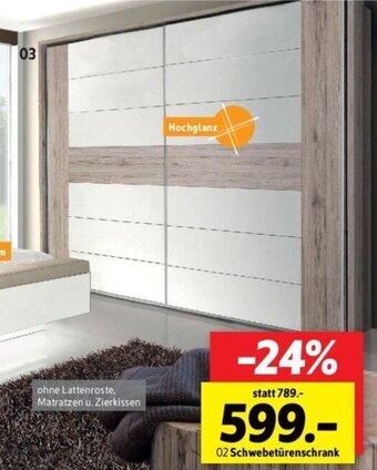 SCONTO Schwebetürenschrank Angebot