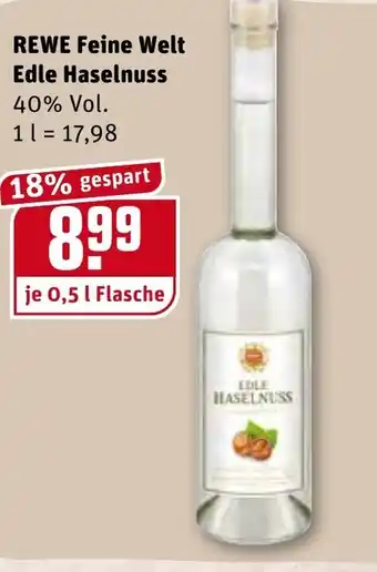 REWE Rewe Feine Welt Edle Haselnuss 0,5L Angebot