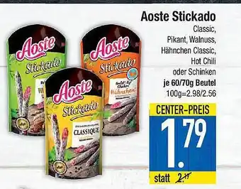 E-Center Aoste Stickado Angebot