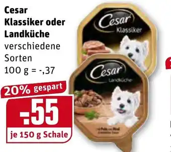 REWE Cesar Klassiker oder Landküche 150g Angebot