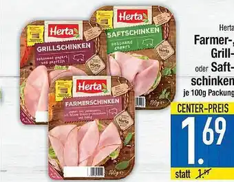 E-Center Farmer Grill oder Saftschinken Angebot