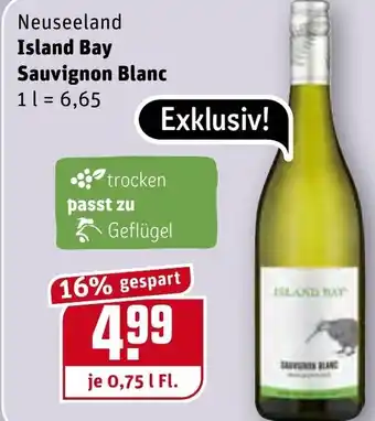 REWE Neuseeland Island Bay Sauvignon Blanc 0,75L Angebot