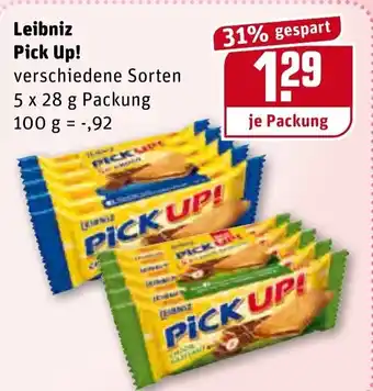 REWE Leibniz Pick up 5x28g Angebot