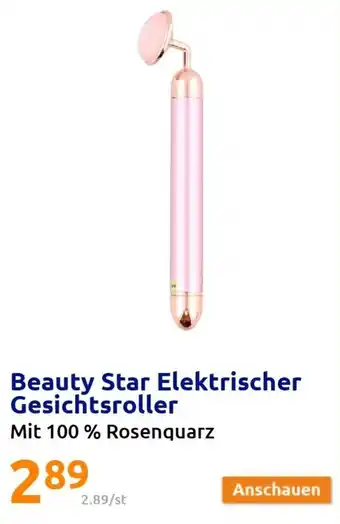 Action Beauty Star Elektrischer Gesichtsroller Angebot