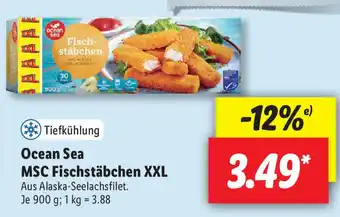 Lidl Ocean Sea MSC Fischstäbchen XXL 900g Angebot