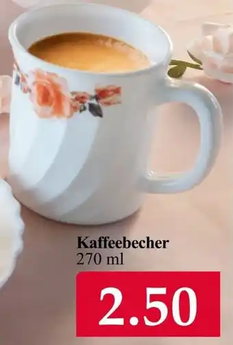 Woolworth Kaffeebecher 270 ml Angebot