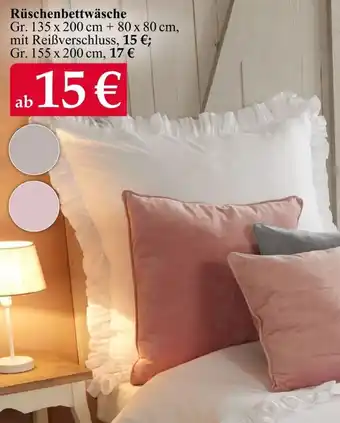 Woolworth Rüschenbettwäsche Angebot