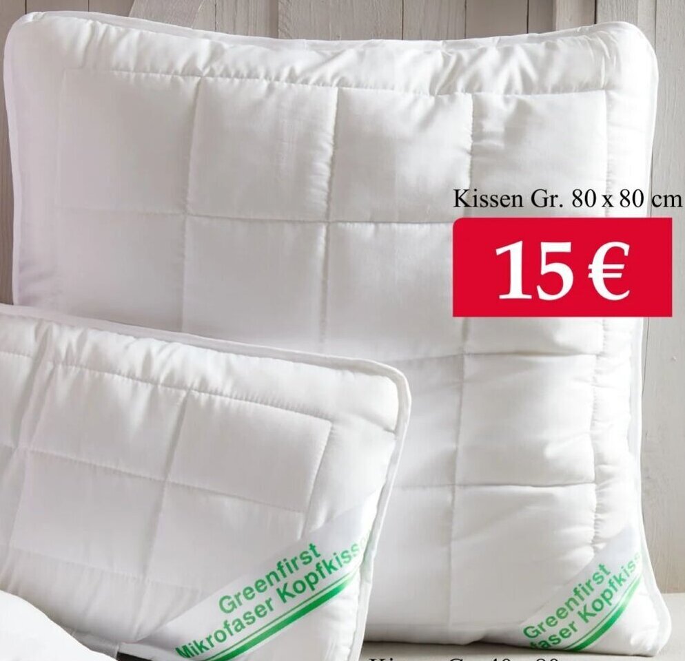 Kissen Gr. 80 x 80 cm Angebot bei Woolworth