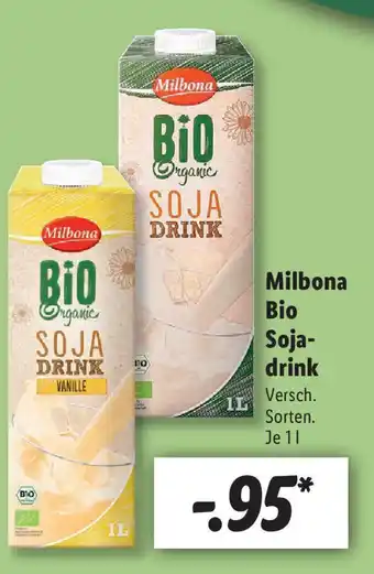 Lidl Milbona Bio Sojadrink 1L Angebot