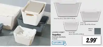 Lidl Livarno Home Stapelbox Angebot