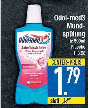 E-Center Odol  med3 Mundspülung Angebot