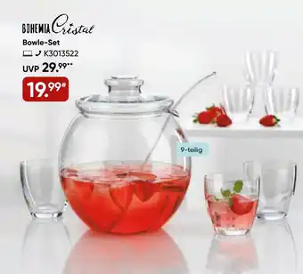 Galeria Bohemia Cristal Bowle-Set Angebot